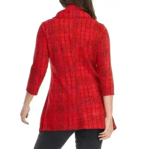 New Directions Petite Hacci Cowl Neck Pullover - Picture 2 of 4